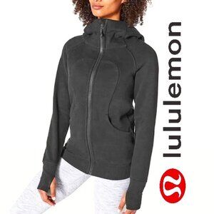 Lululemon Scuba Jacket Hoodie Dark Gray